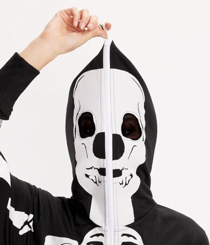 Tipsy Elves Skeleton Halloween Jumpsuit Costume for Women
