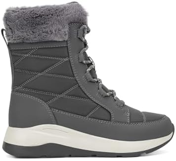 DREAM PAIRS Women's Mid Calf Warm Winter Snow Boots