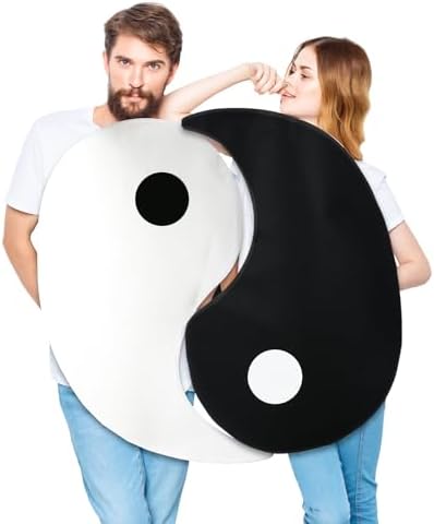 HooLing 2 Pcs Halloween Couples Costumes for Adult