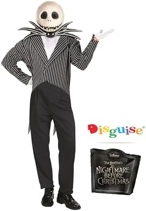 Disguise Men's Tim Burton's The Nightmare Before Christmas Deluxe Costume