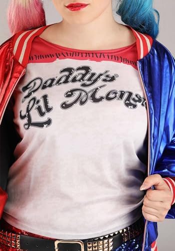 Charades womens Suicide Squad Harley Quinn Adult Costume,