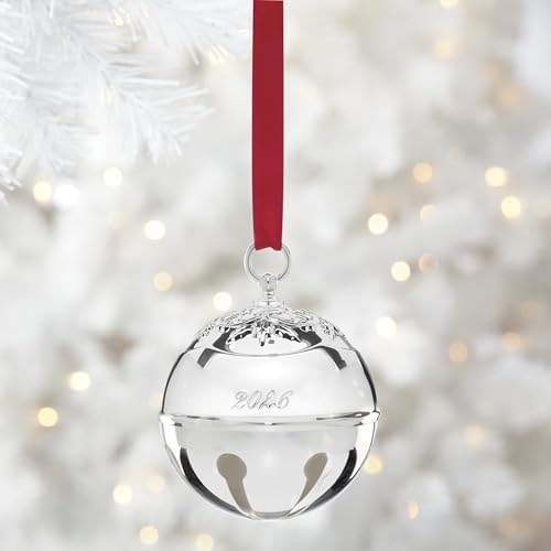 Reed & Barton 2026 Holly Bell Silverplate Ornament