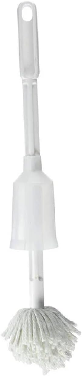 Fuller Brush Toilet Bowl Cleaner Brush – Antimicrobial Toilet Swab with Soft Non-Scratch Head, Long Handle, Deep Cleaning Under Rim (Pack of 1)