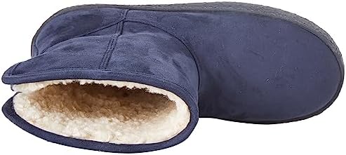 Amazon Essentials Women's Faux Fur Lined Shearling Boots, Pull-On Design