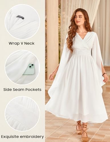 Scarlet Darkness Women's Renaissance Costume V Neck Medieval Fairy Dresses