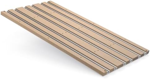 Genmitsu 4060 Aluminum & MDF Hybrid Spoilboard Table for 4040-PRO / 4040-PRO MAX CNC Router Milling Machine, Size 420 x 800 x 20.5mm (16.5''x 31.5''x 0.8''), Expand The Work Area to X400mm x Y600mm
