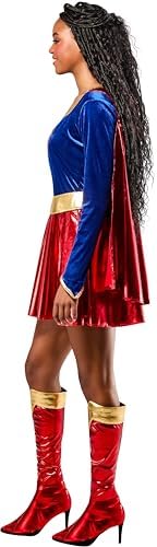 Rubies at Party City DC Comics Superheroes: Supergirl Costume Dress for Adults, Women's Costume