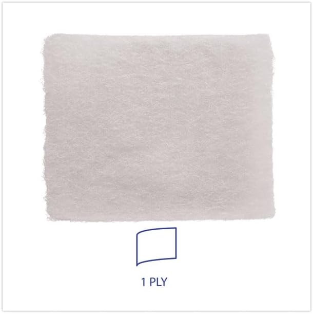 Boardwalk TrapEze Disposable Dusting Sheets, 5" x 6", White, 250 Sheets/Roll, 2 Rolls/Carton