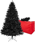 5ft Black Artificial Christmas Tree,Arbol de Navidad Fake Xmas Tree