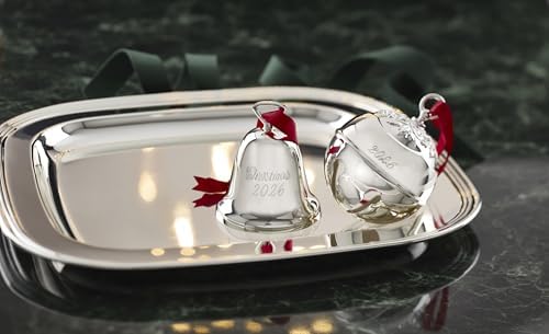 Reed & Barton 2026 Holly Bell Silverplate Ornament