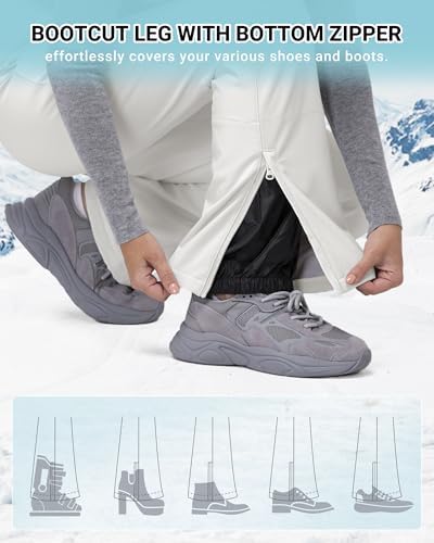 33,000ft Women's Snow Pants Ski Insulated Snowboard Winter Waterproof Warm