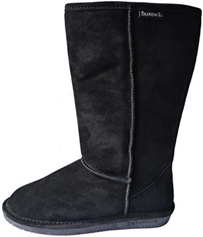 Bear Paw Women’s Emma Tall Classic Suede Slip On Boots, Comfortable Winter Boots, Multiple Sizes