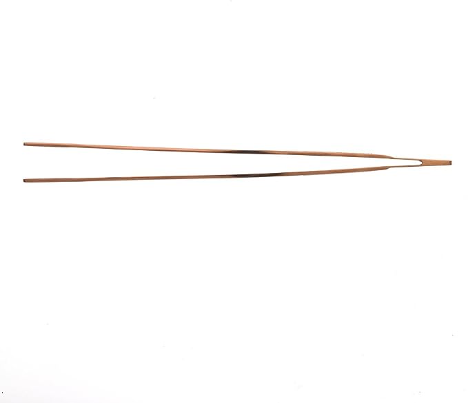 Mercer Culinary 18-8 Stainless Steel Precision Plus Chef Plating Tong, Offset, 7-7/8 Inch Tip, Rose Gold