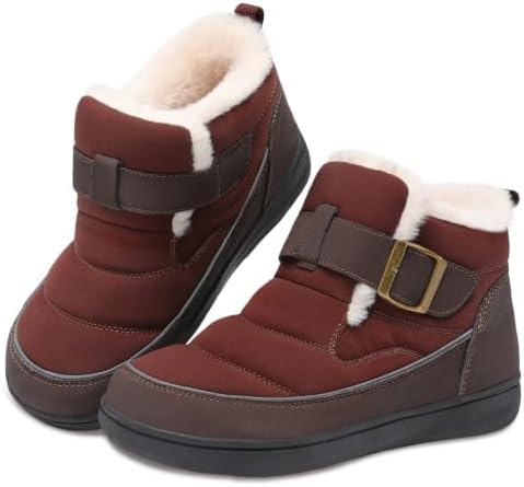 XIHALOOK Womens Snow Boots Winter Waterproof Mid-Calf Boots