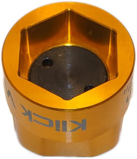 2 Stage 27mm Torque Limiting Oil Filter Wrench, Yellow, Aluminum 6061-T6