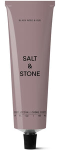 Salt & Stone Body Lotion for Women & Men | Black Rose & Oud | Hydrates, Nourishes & Softens Skin | Restores Dry Skin | Fast-Absorbing | Cruelty-Free & Vegan | 3.4 fl oz
