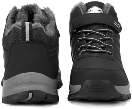 MAIZUN Womens Winter Snow Boots Waterproof Warm Fur Ankle Winter Boots