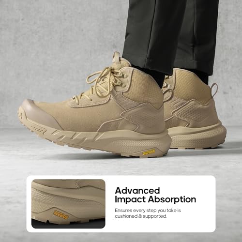 NORTIV 8 Men's Waterproof Military Tactical Work Boots