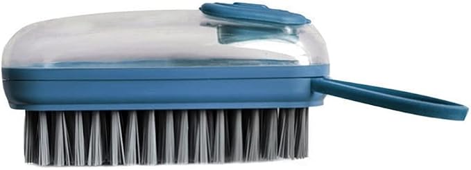 Washing Pot Soft Brush Kitchen Household Dishwashing Brush Laundry Brush Automatic Liquid-Filling Shoe Brush(E)