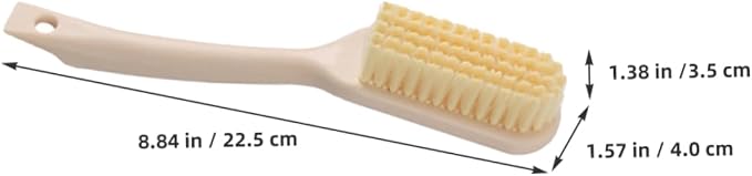 GALPADA 9pcs Handle Shoe Brushes Soft Cleaning Scrubber for Shoes Boots Clothes Dorm Use