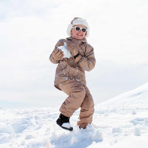 JAN & JUL Cozy-Dry Rain & Snow Pants for Toddlers