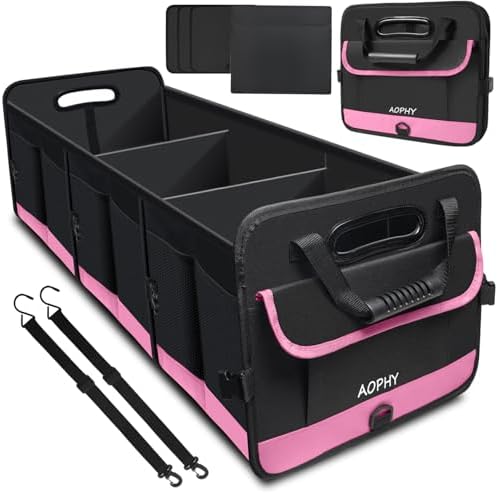 AOPHY Foldable Trunk Organizer for Car SUV Truck 95L Large Capacity