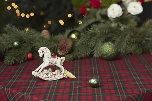Lenox 2026 Babys 1st Christmas Vintage Rocking Horse Ornament