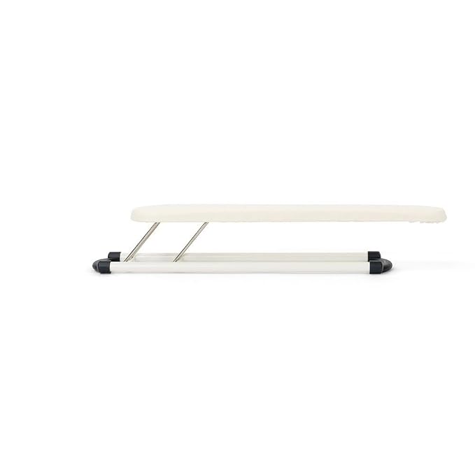 Brabantia Sleeve, Neckline, Shoulder, Small Garment Ironing Board (24 x 4 inches) Extra Small, Compact, Cotton Padded Foldable Board for Irons, Steam Irons, Steamers (Ecru)