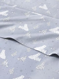 Christmas Sheet Set, Polar Bears, Holiday Xmas Bedding Set - Queen Size
