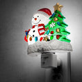 L LOHAS LED Christmas Night Lights Plug into Wall, 5000K Daylight