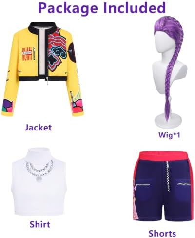 Golden Pop Performer Costume Kids Girls Halloween Costumes Cosplay Outfit
