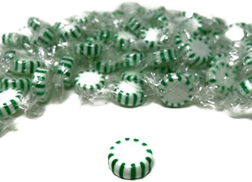 Spearmint Starlights Hard Candy Mints, Individually Wrapped, 48 Oz