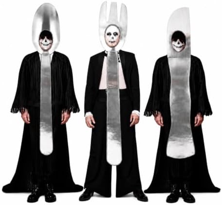 Mepase 3 Pack Halloween Utensil Costumes Knife Fork Spoon Costumes Adult