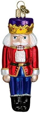 Old World Christmas Nutcracker Suite Keepsake Box Set Glass Blown Ornament for Christmas Tree, Handcrafted Holiday Decoration, Holiday Collection
