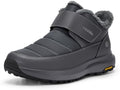 FitVille Snow Boots for men Winter Shoes Fur Lining Waterproof Extra Wide Boots for Men Heat Lock Technology for Outdoor