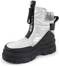 Women's Warm Insulated Fashion Winter Boots, Mid-Calf Waterproof Snow Boots