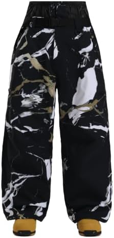 GSOU SNOW Mens Snow Ski Pants Baggy Womens Snowboard Pants Waterproof