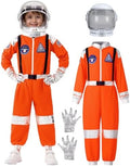 Spooktacular Creations Halloween Astronaut Costume for Kids, Unisex Astronaut Outfit, Toddler Pilot Jumpsuit for Themed Party