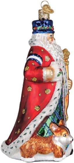 Old World Christmas United Kingdom Santa Hanging Ornament