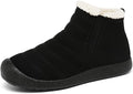 ZEENXIUYA Womens Snow Boots Comfortable Warm Fur Lined Winter Waterproof Flat Lace-Up Ankle Boots Outdoor Winter Booties