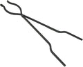 Campfire Tongs - Heavy Duty Forged Steel Fire Pit Tool - 30" | Long Forged Arms Keep Your Hands Safely Well Back From the Heat - Grips Logs and Coals in Pits, Bonfires, and Backyard Stoves