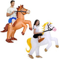 Stegosaurus Couples Halloween Costumes for Adults Funny Inflatable Costume Inflatable Horse Costume Adult Duo Costumes His And Hers Halloween Costumes Friends Blow Up Costumes 2-Pack