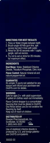 CloSYS Ultra Sensitive Mouthwash, 32 Oz, Alcohol Free Mouthwash, Unflavored Mouth Wash, Dye Free, pH Balanced, Helps Soothe Entire Mouth (Pack of 12)