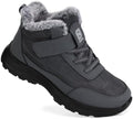 SHIBEVER Snow Boots Women Warm: Winter Fur Lined Ankle Booties