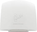 Commercial Hand Dryer White 1200W High Speed Wall Mount Automatic Electric Hand Dryer Commercial Compact Air Hand Dryer with Plug and Adjustable Temperature for Bathrooms Commercial and Household