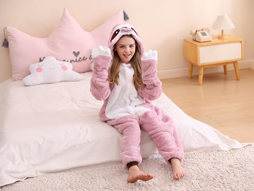 SimZoo Kids Animal Onesie Pajamas Halloween Costumes Cosplay 4-13Y