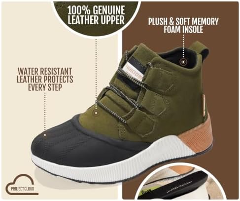 Project Cloud Waterproof Snow Boots for Women Fall Shoes for Women 2026