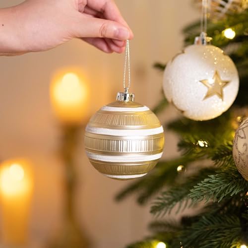 Valery Madelyn 16ct Christmas Tree Decorations Ball Ornaments 3.15 Inches