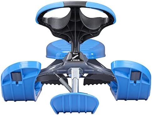 STIGA Snowracer Curve Snow Sledge with Steering Wheel and Brakes for Children