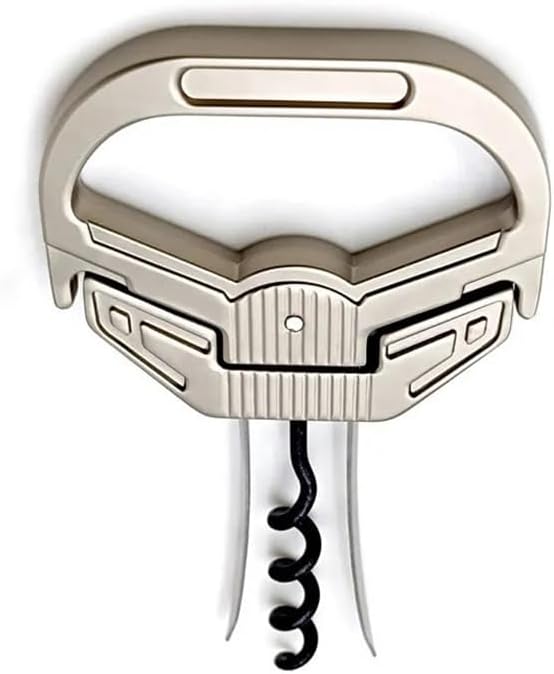 Professional Wine Opener for Vintage Bottles - Hybrid Corkscrew & Ah-So Cork Puller Set, 304 Stainless Steel Two-Prong Remover for Fragile Old Corks, Recognized by Sommeliers